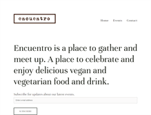 Tablet Screenshot of encuentrooakland.com